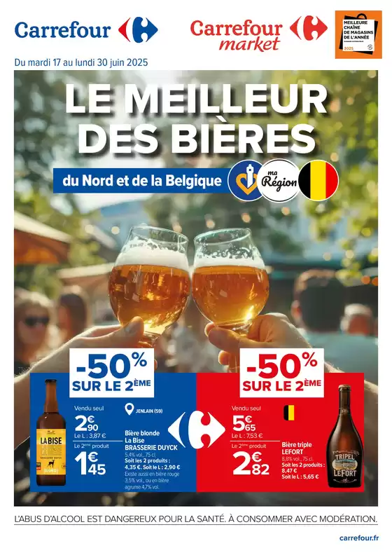 LE MEILLEUR DES BIÈRES DU NORD ET DE LA BELGIQUE