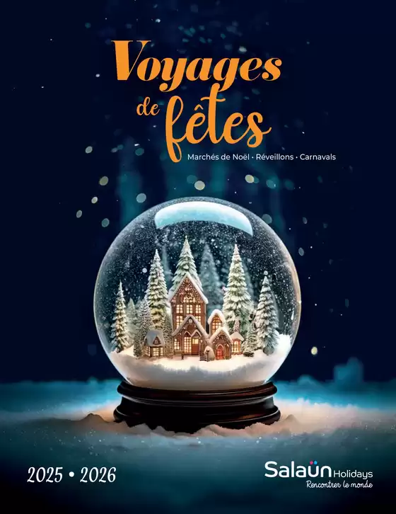 Voyages de fêtes 2025-2026