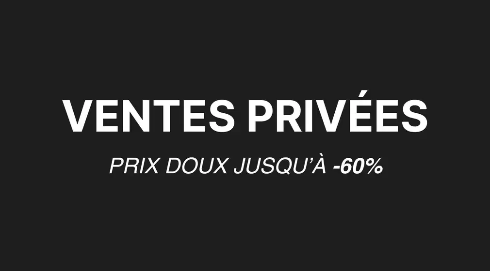 Ventes Privées