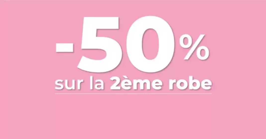 Robes ‑50% sur 2nd