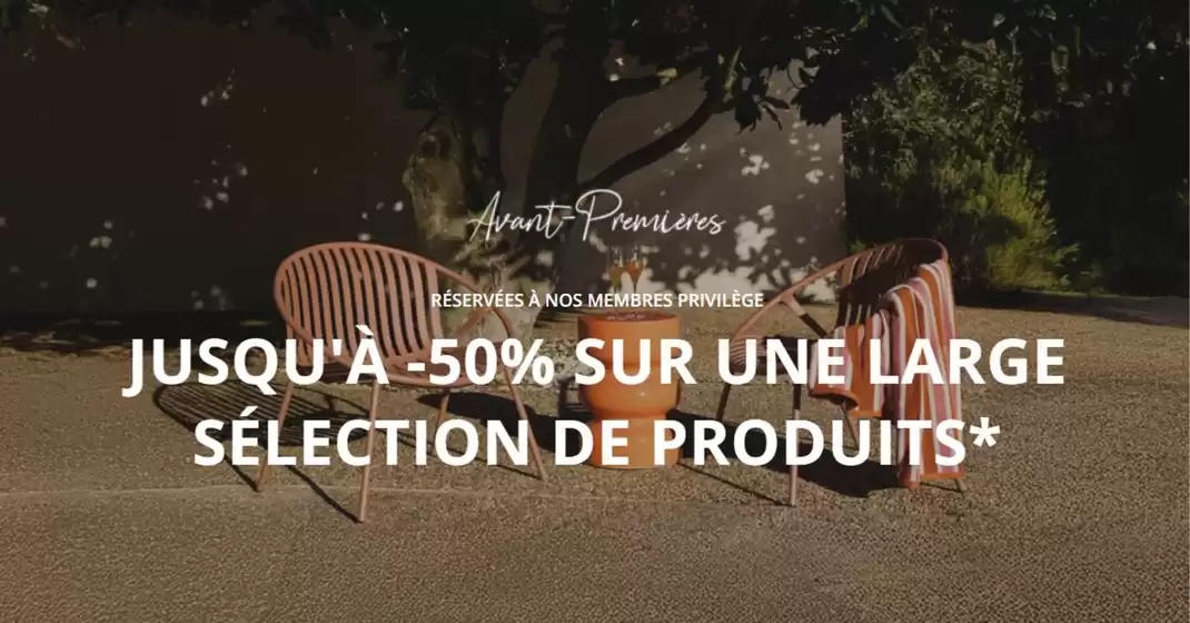 Avant-premières Jusqu'à -50%