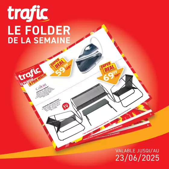 NOUVEAU FOLDER DISPONIBLE !