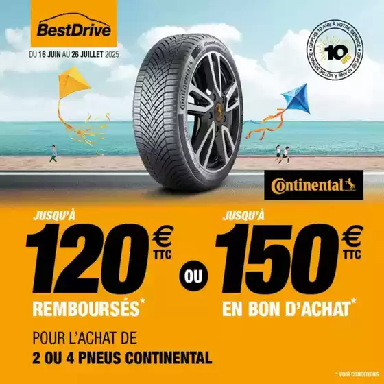 JUSQU'A 120€ REMBOURSES OU 150€ EN BON D'ACHAT