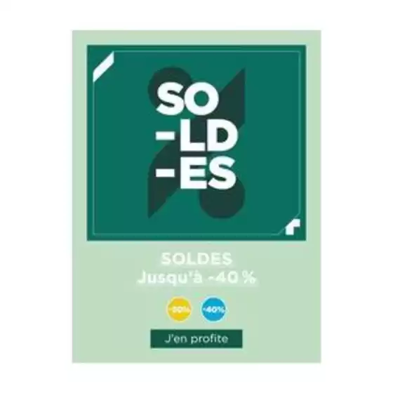 SOLDES jusqu'à -40 %