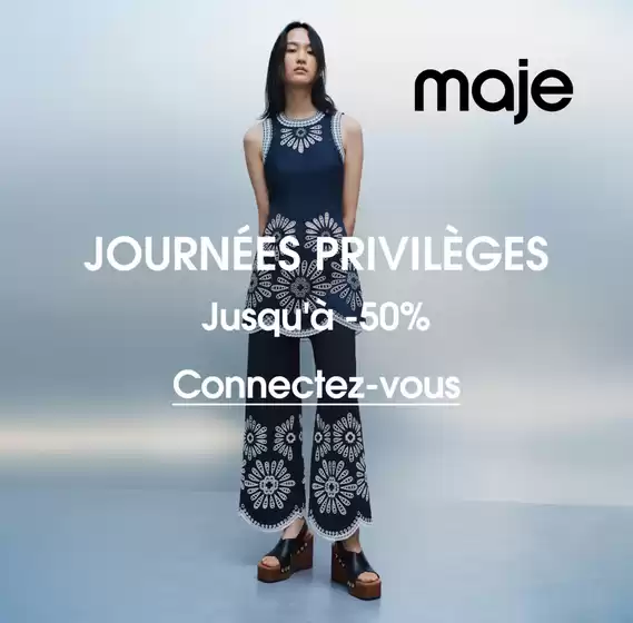 Journées privilèges Jusqu'à -50%