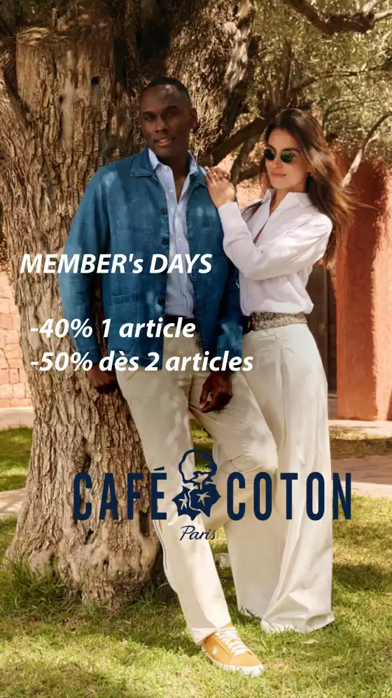 -40% 1 article -50% dès 2 articles