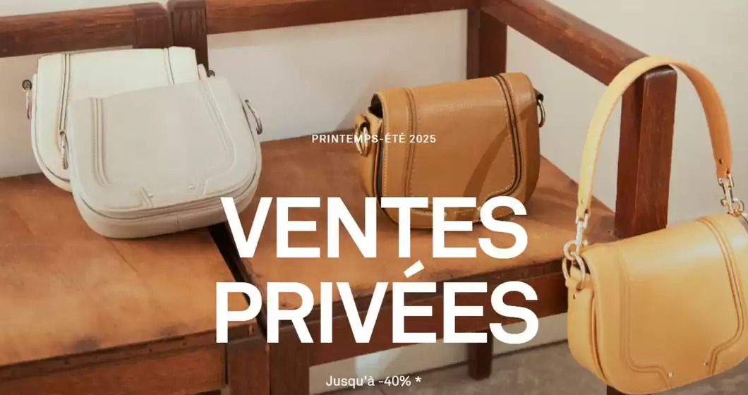 Ventes Privées jusqu'à -40%