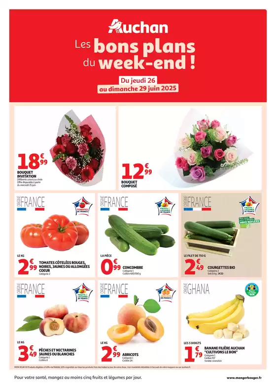 Les bons plans du week-end dans votre hyper !