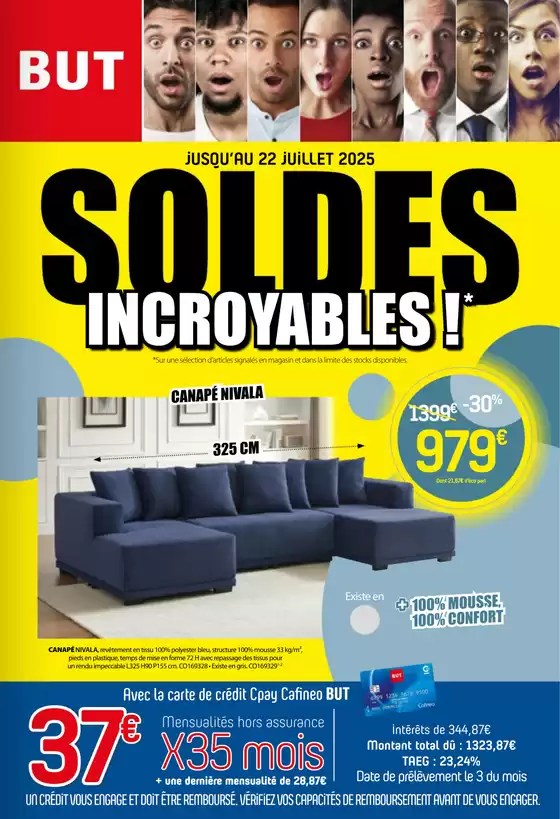 Soldes incroyables !