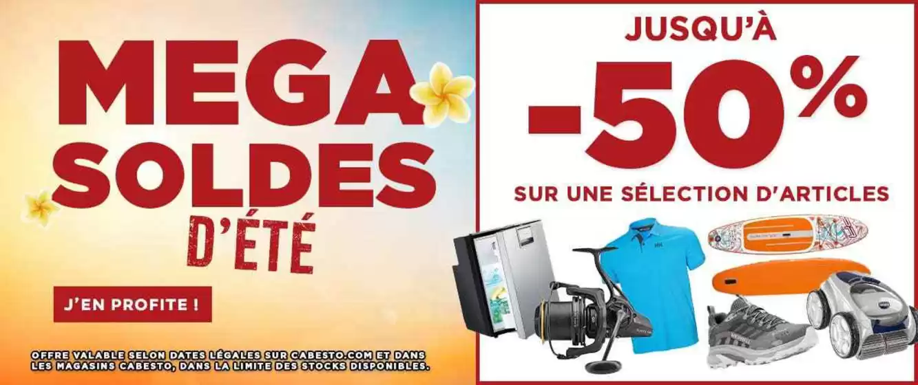Mega soldes d'été