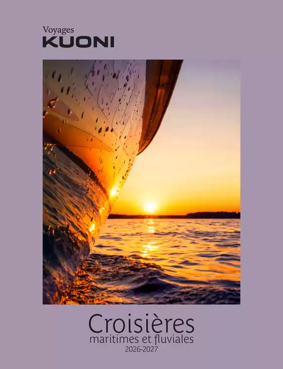 Croisières 2026-2027