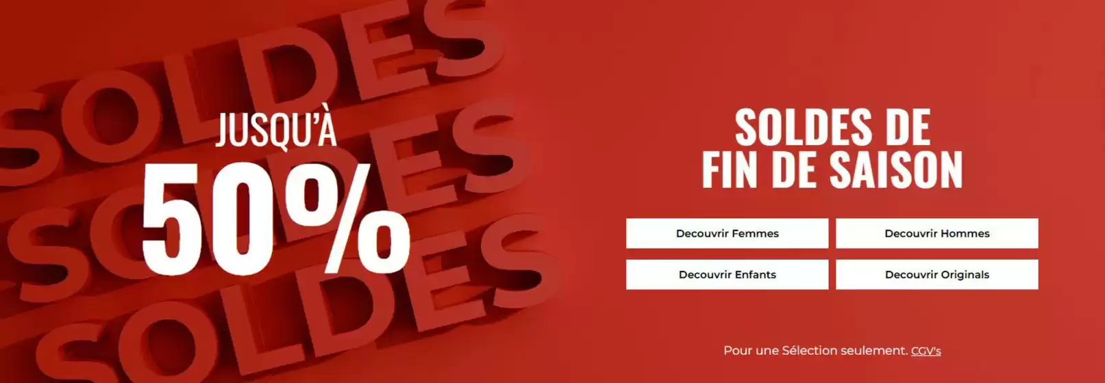 Soldes de fin de saison