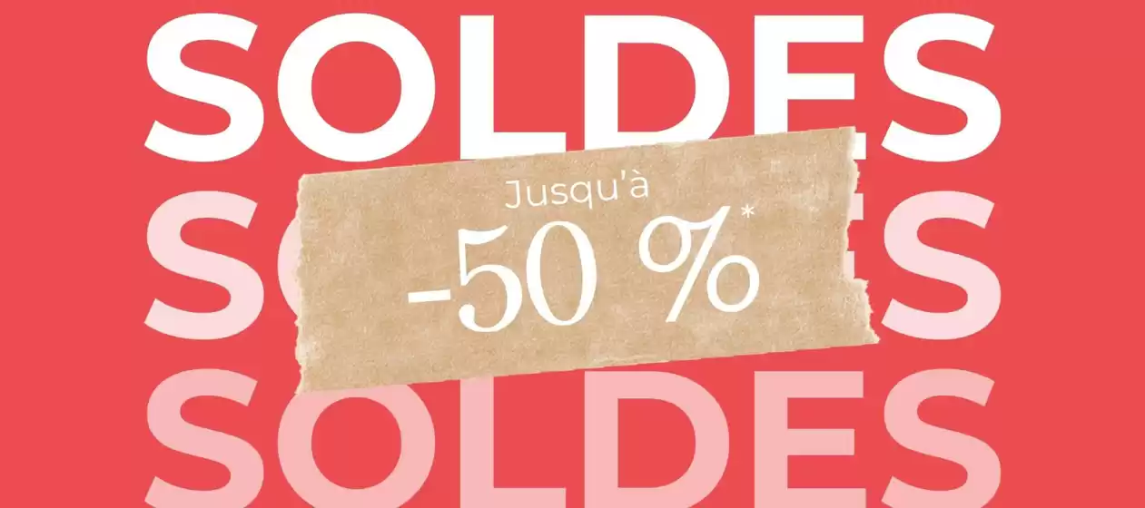 Soldés jusqu'à -50%