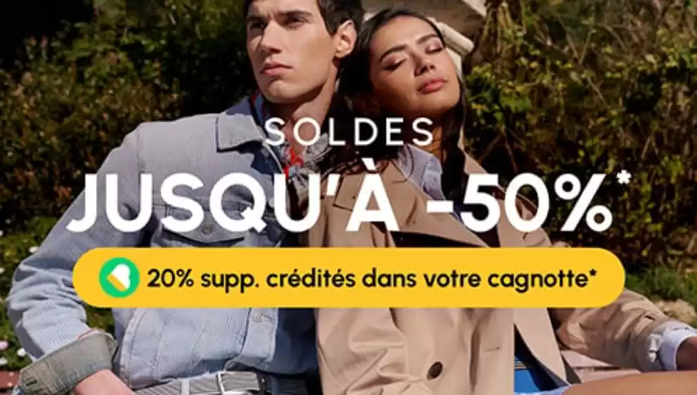 Soldes : Jusqu'à -50%