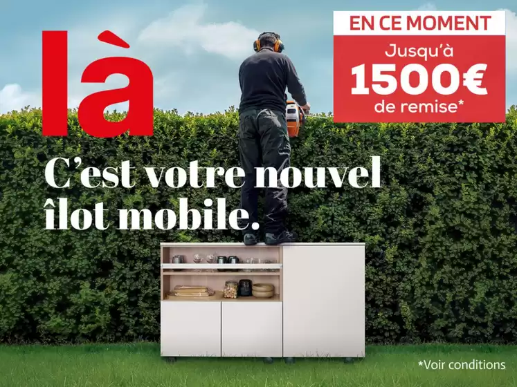 L'îlot qui suit toutes vos envies, même passagères
