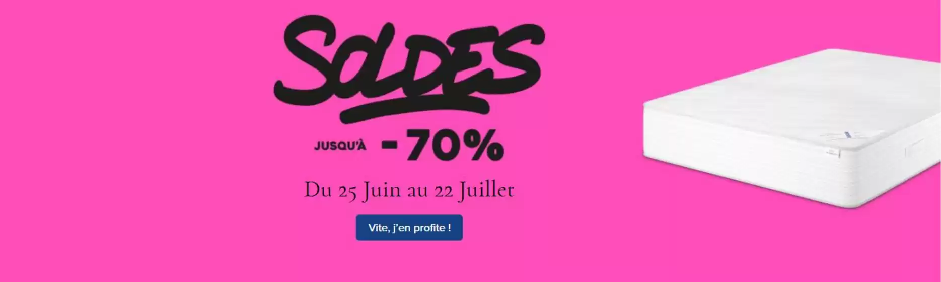 SOLDES D'ÉTÉ JUSQU'À -70% 