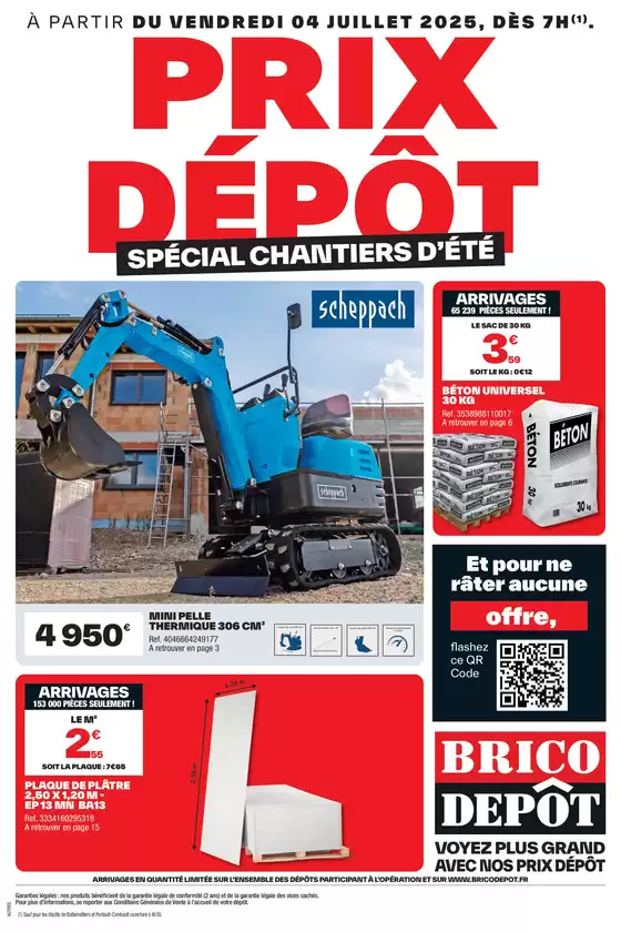 Spécial chantiers d'été !