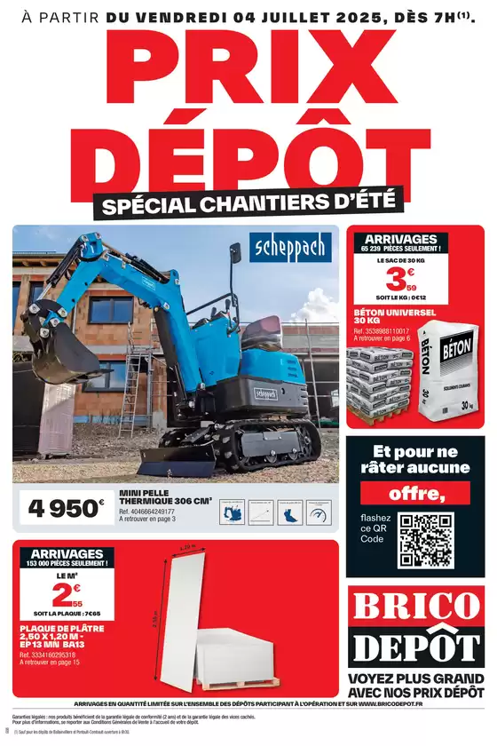 Spécial chantiers d'été !