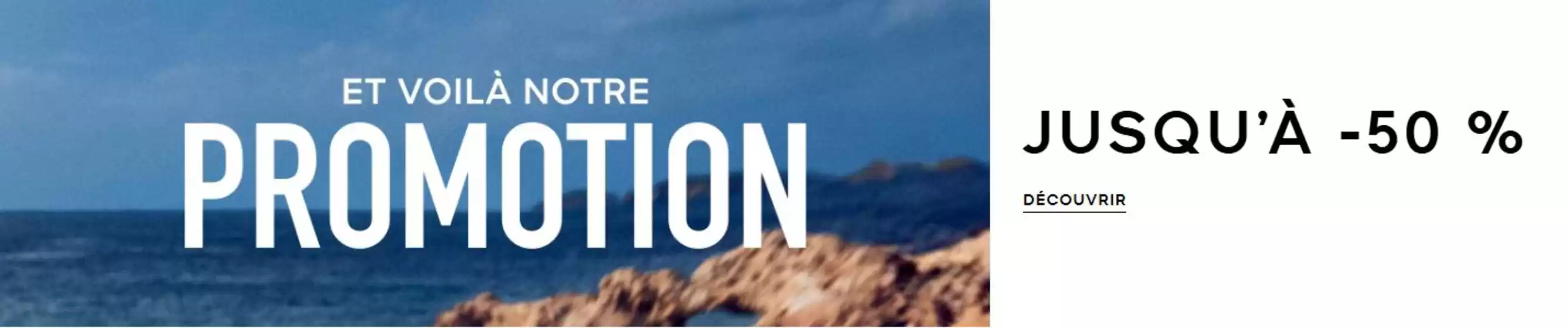 Promotions jusqu'à -50%