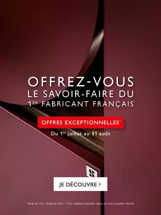Offrez-vous le savoir-faire du premier fabricant français* !