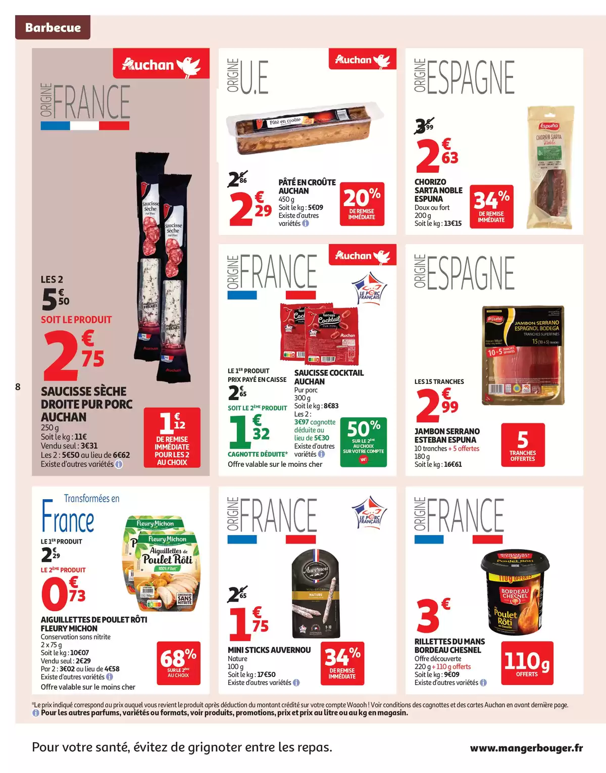Catalogue Un été sans flamber votre budget, page 00008