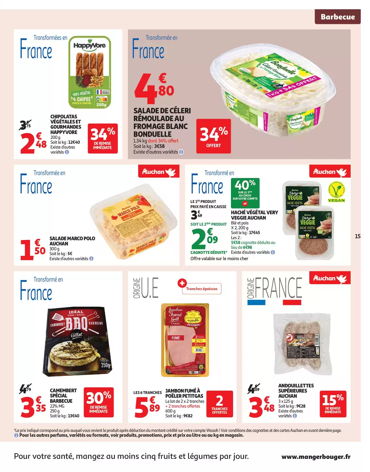Catalogue Un été sans flamber votre budget, page 00015