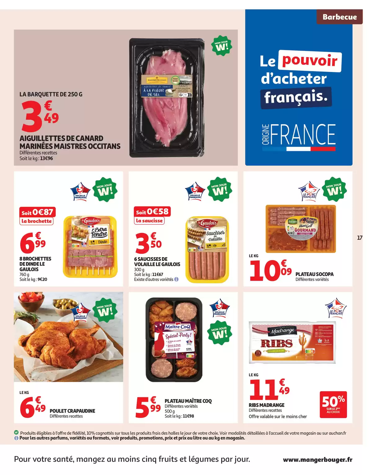 Catalogue Un été sans flamber votre budget, page 00017