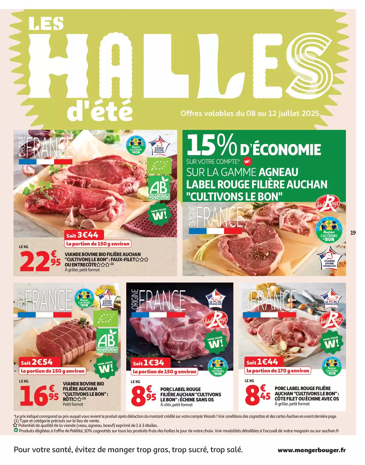 Catalogue Un été sans flamber votre budget, page 00019