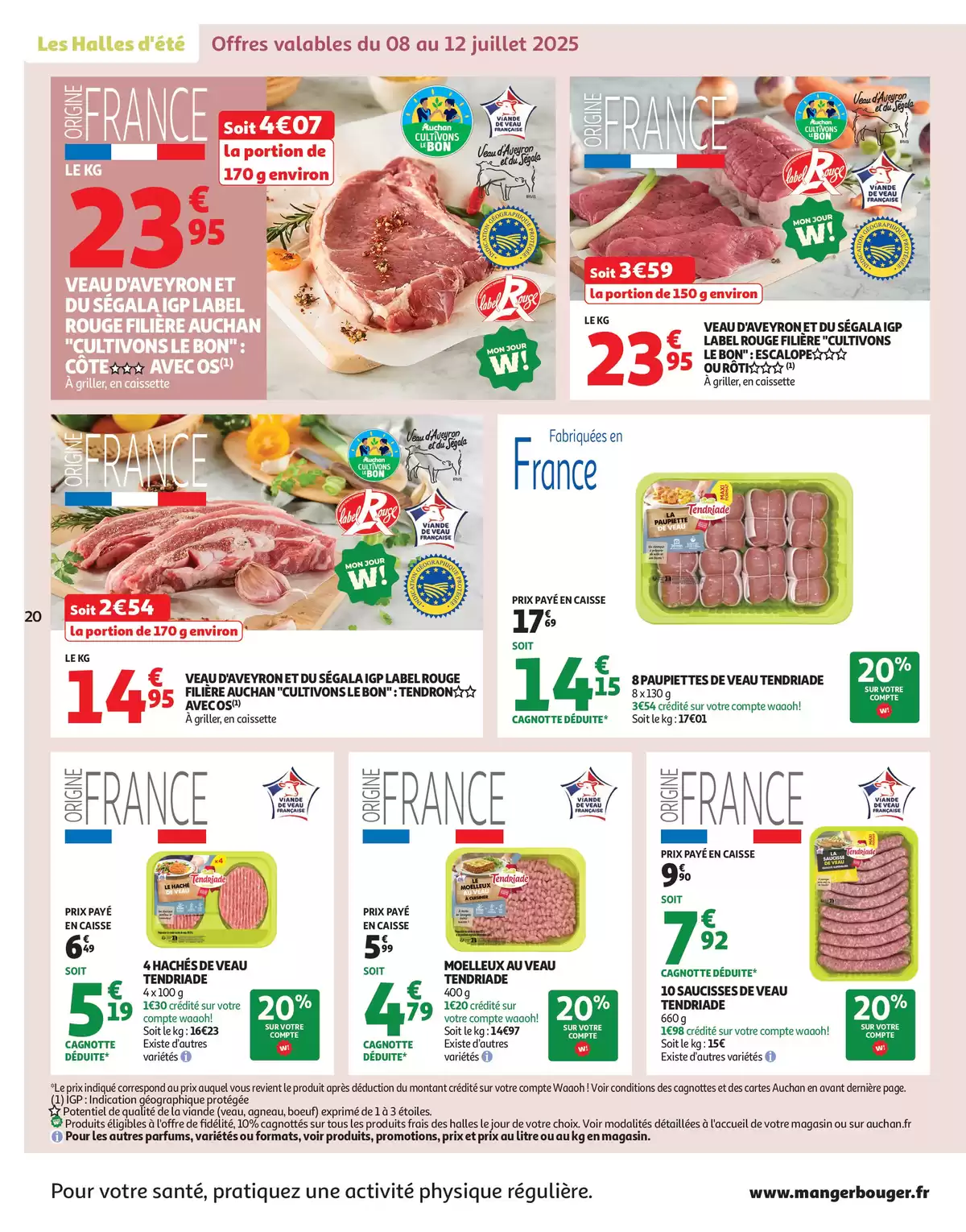 Catalogue Un été sans flamber votre budget, page 00020