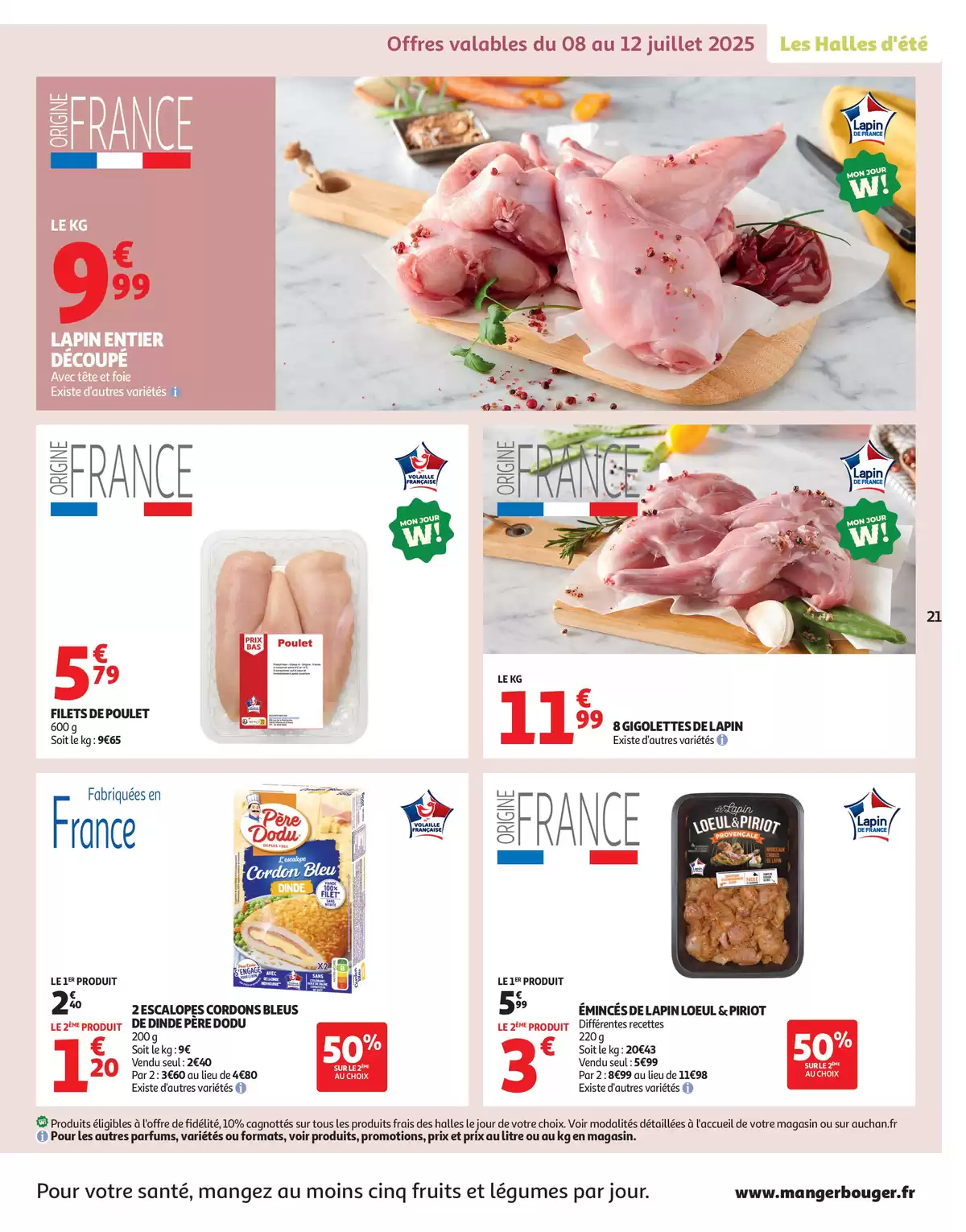 Catalogue Un été sans flamber votre budget, page 00021