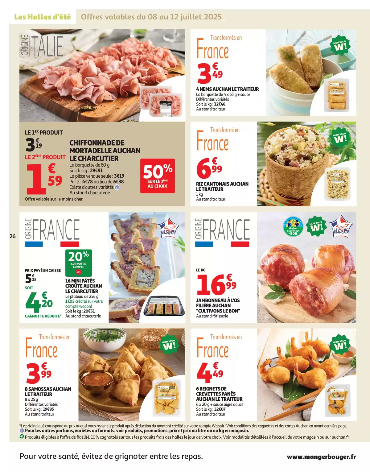 Catalogue Un été sans flamber votre budget, page 00026