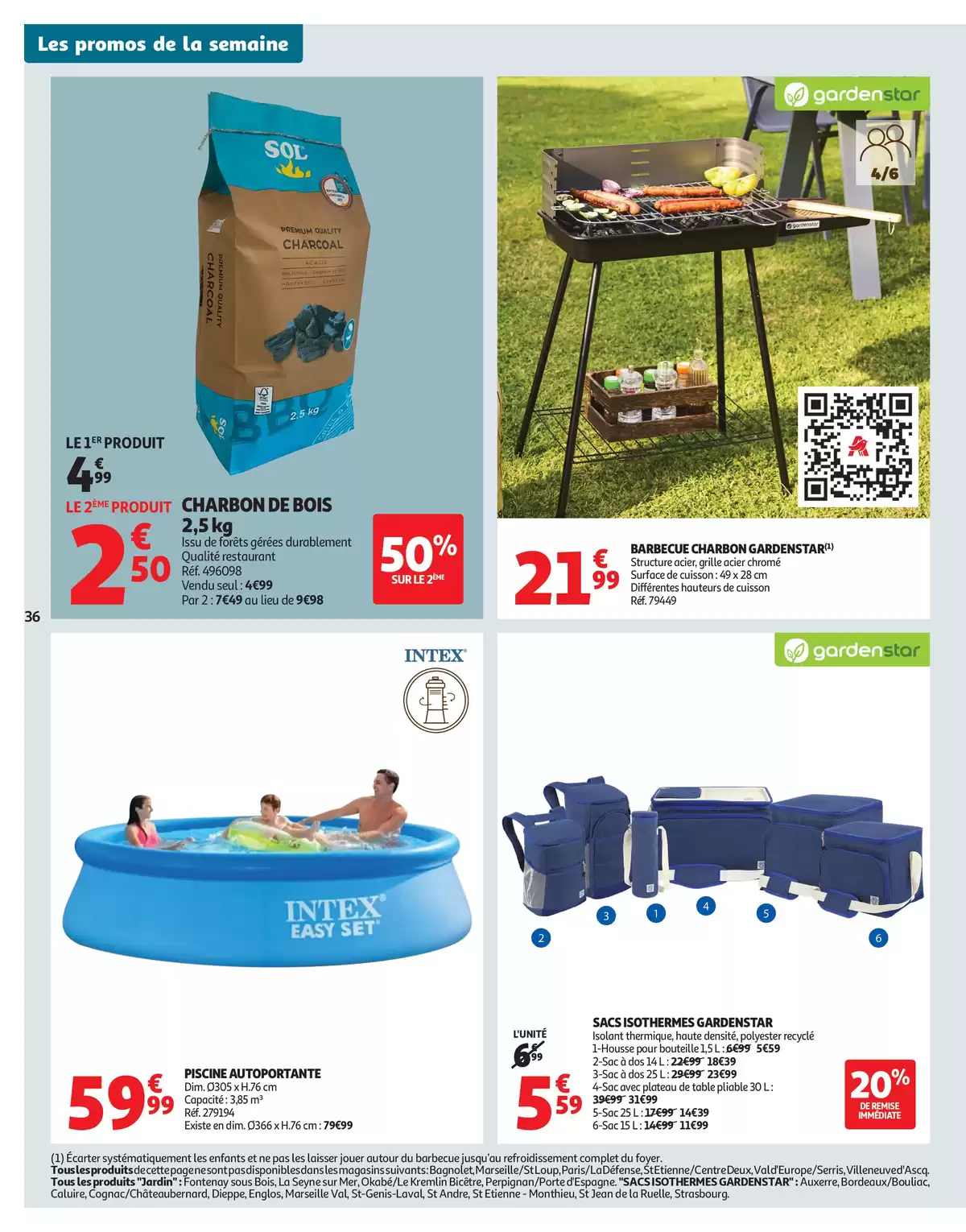 Catalogue Un été sans flamber votre budget, page 00036