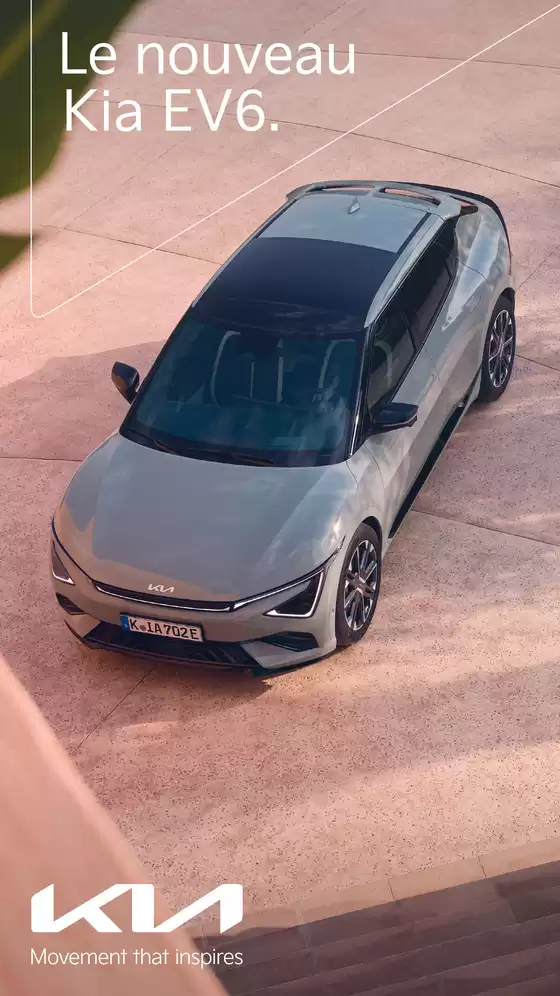 KIA EV6 100% électrique