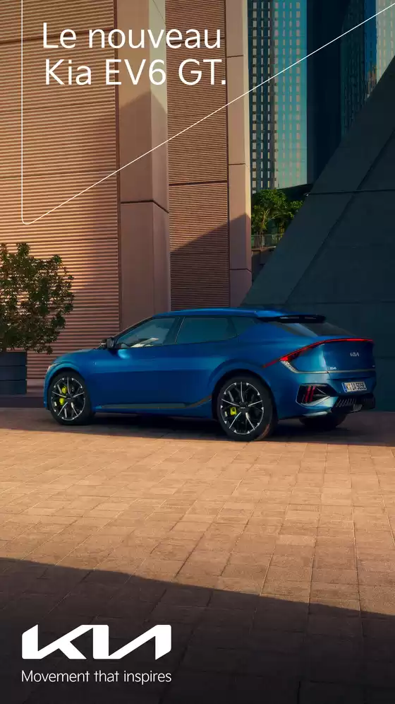 KIA EV6 GT 100% électrique