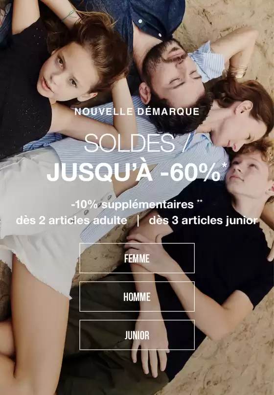 SOLDES jusqu'à -60 %