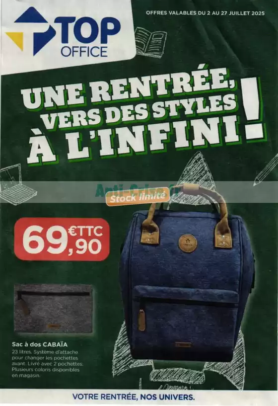 UNE RENTREE, VERS DES STYLES À L'INFINI