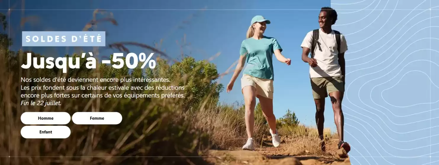 SOLDES D'ÉTÉ : JUSQU’À -50%
