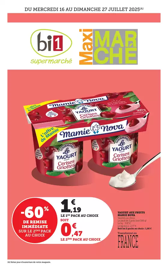 -60% DE REMISE IMMÉDIATE