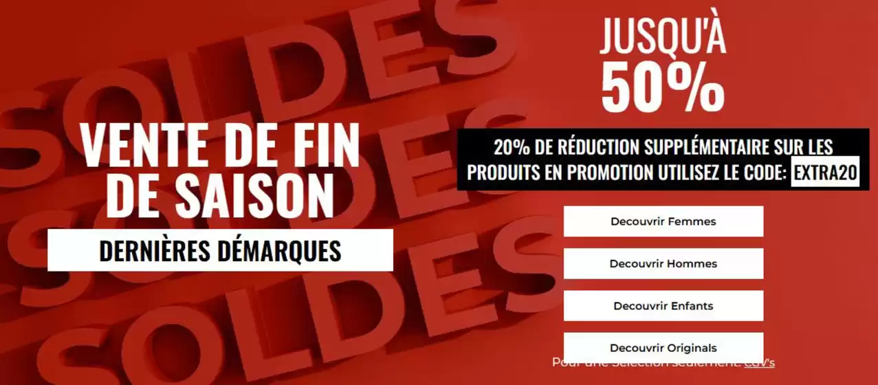 Vente De Fin De Saison