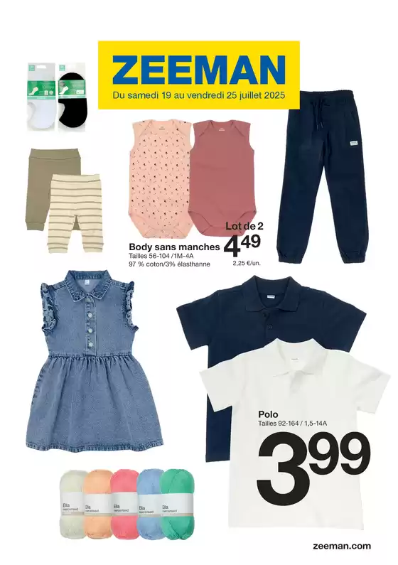 Le dépliant de cette semaine