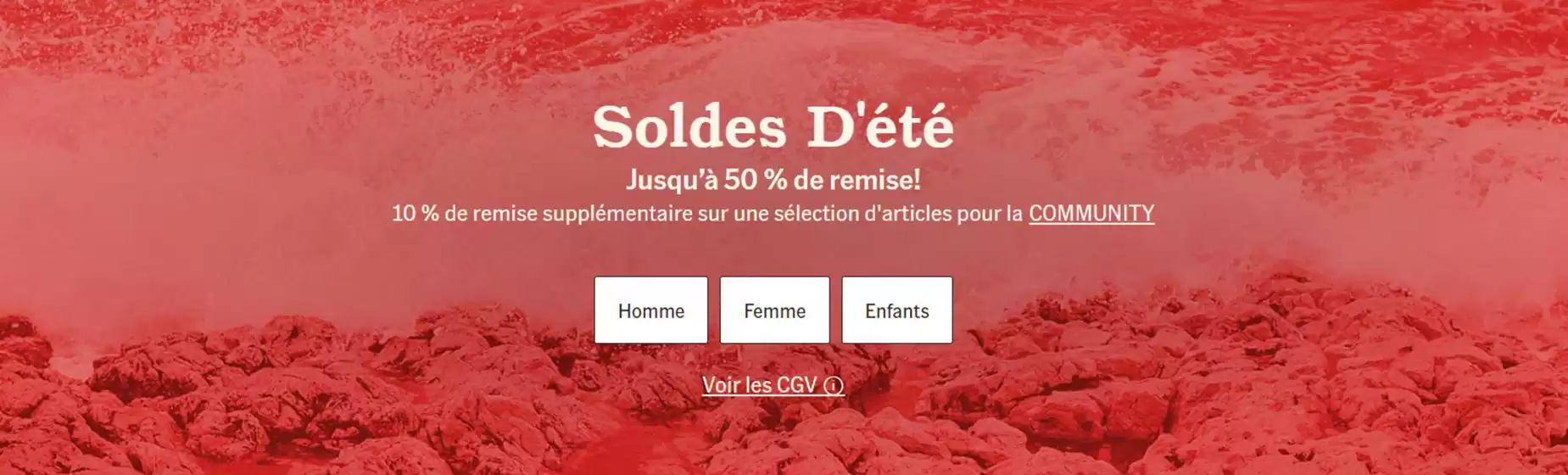 Soldes D'été Jusqu’à 50 % de remise!
