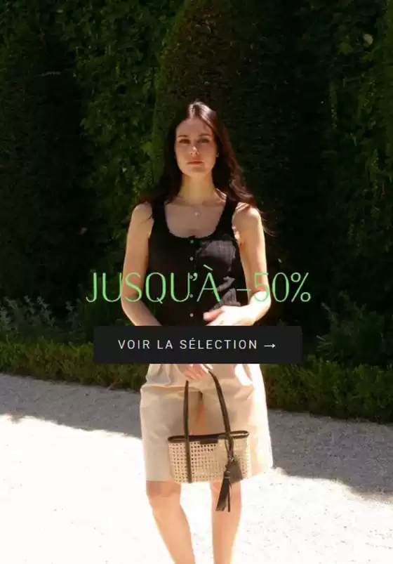 SOLDES Printemps-Eté Jusqu'à -50%