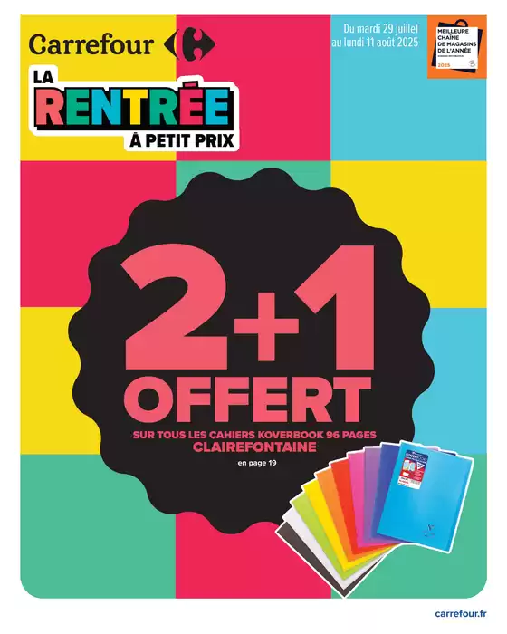 LA RENTRÉE À PETIT PRIX 