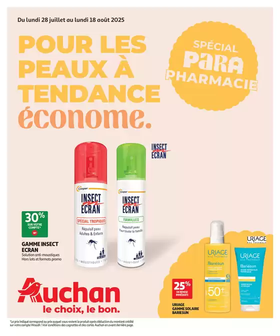 Pour les peaux à tendance économe