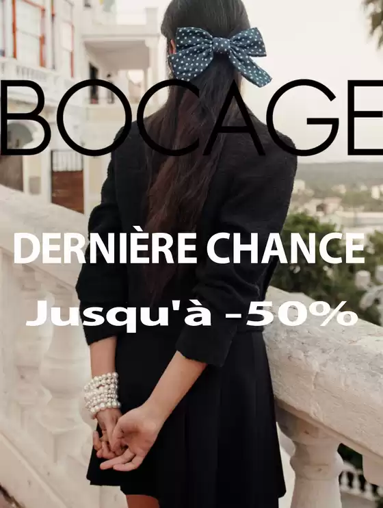DERNIÈRE CHANCE Jusqu'à -50%