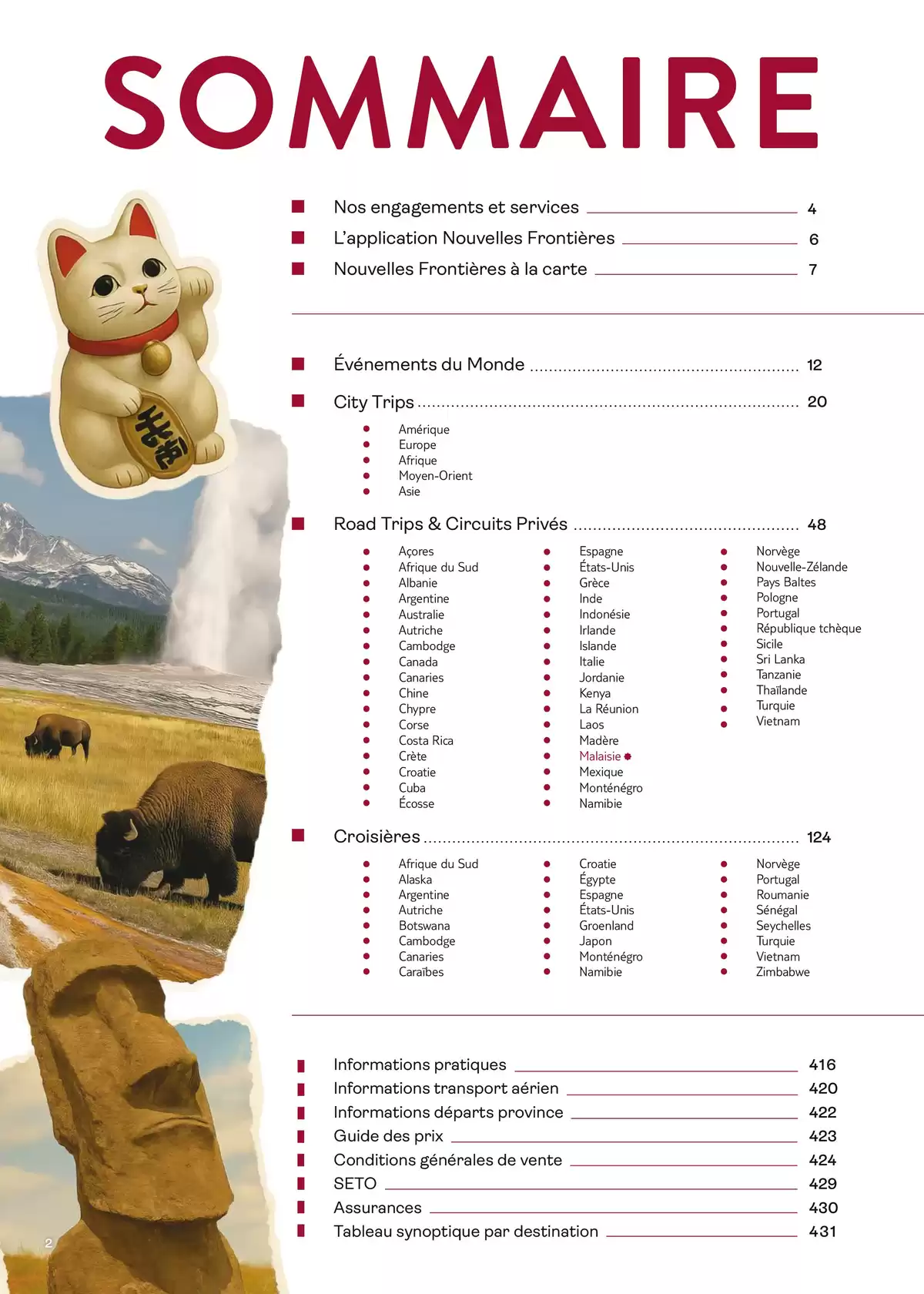 Catalogue Nouvelles Frontières Collection 2026, page 00004