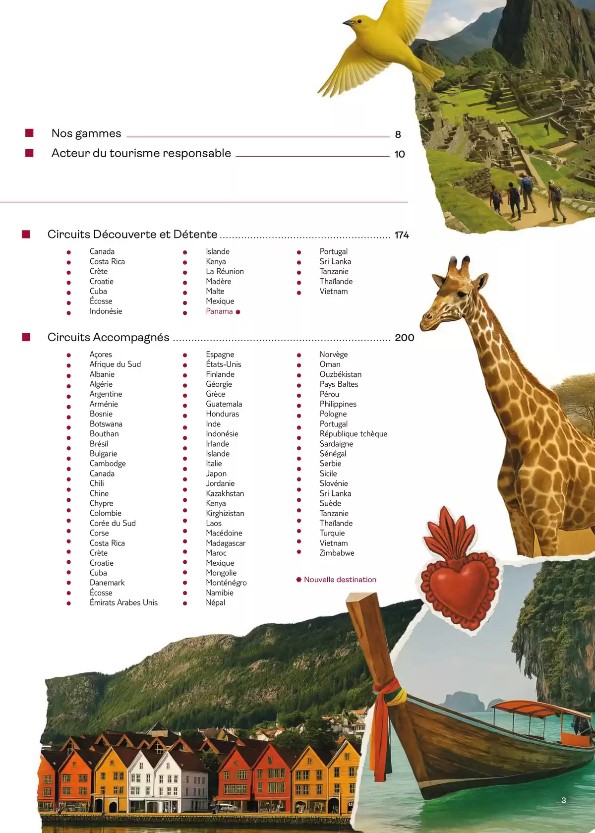 Catalogue Nouvelles Frontières Collection 2026, page 00005