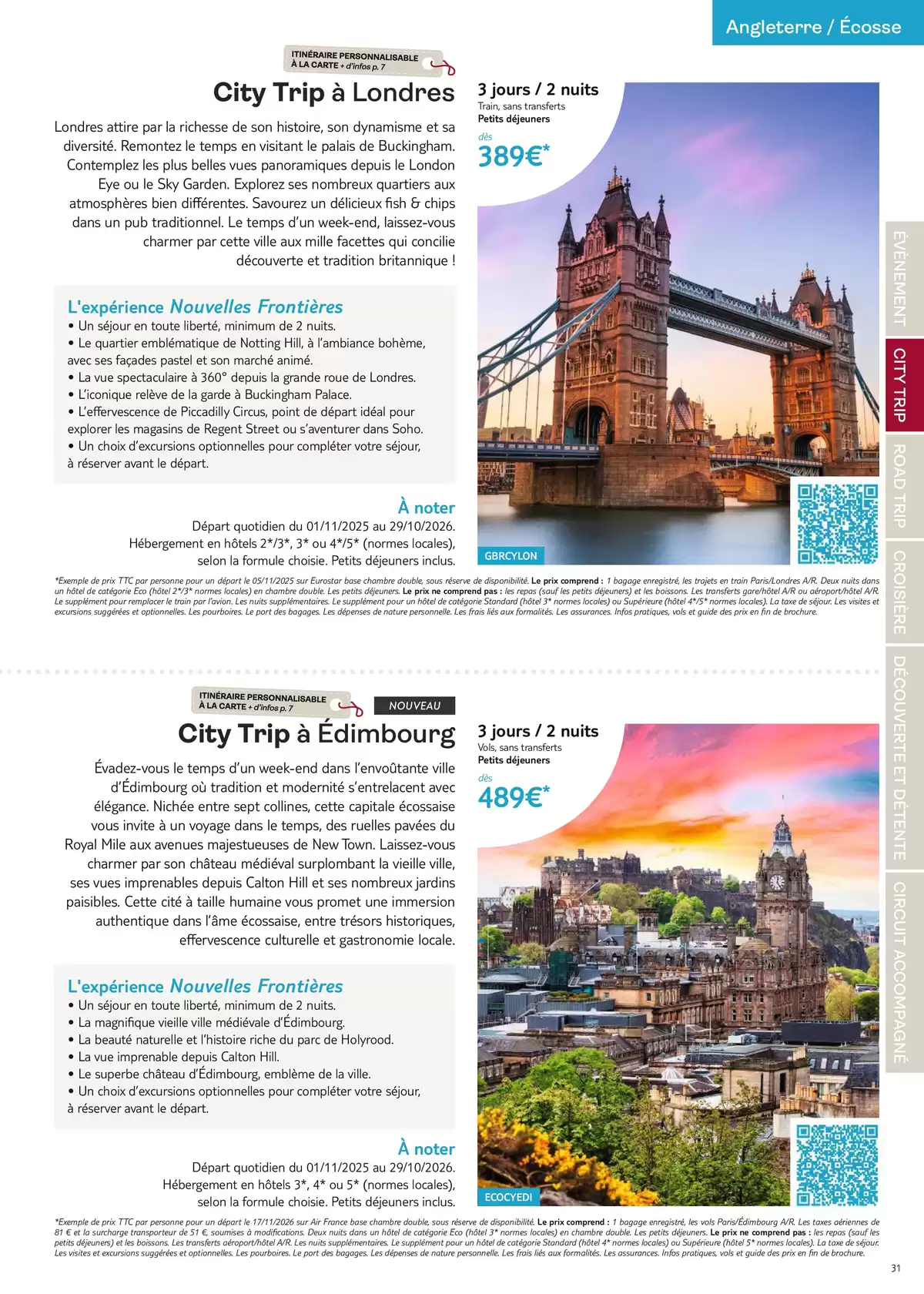 Catalogue Nouvelles Frontières Collection 2026, page 00033