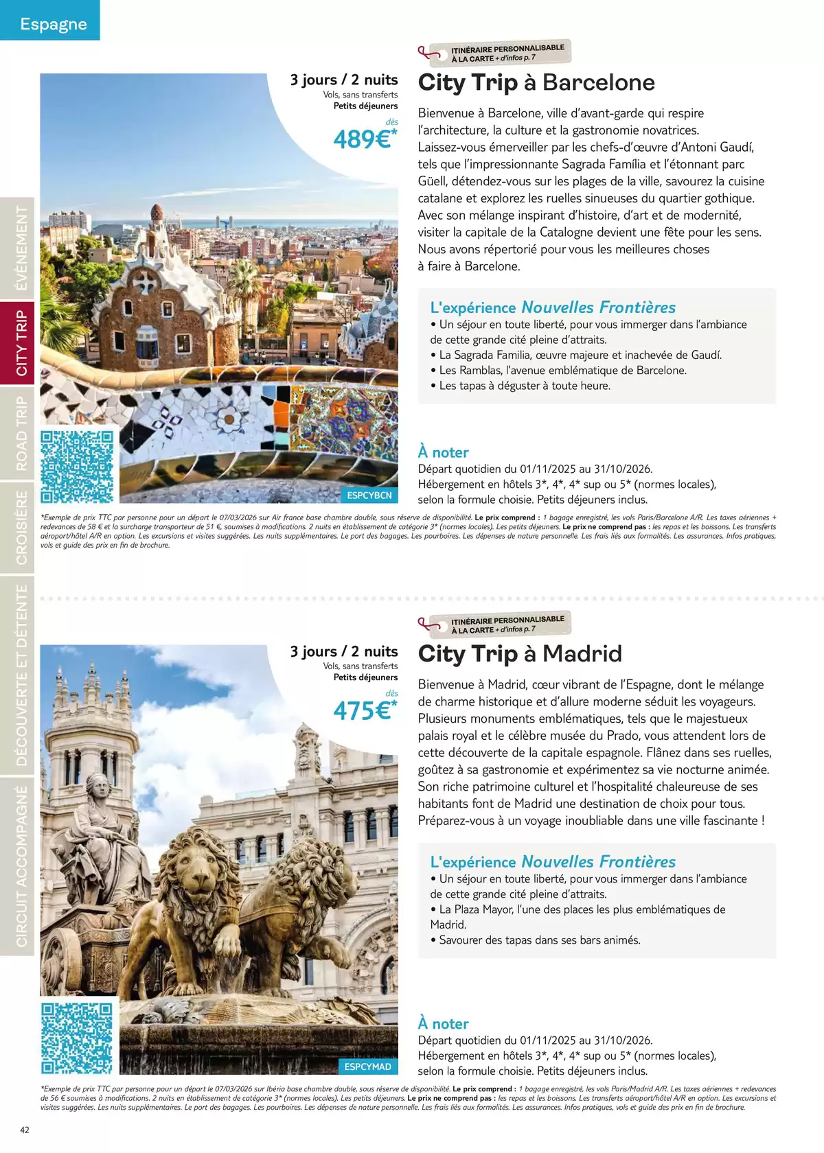 Catalogue Nouvelles Frontières Collection 2026, page 00044