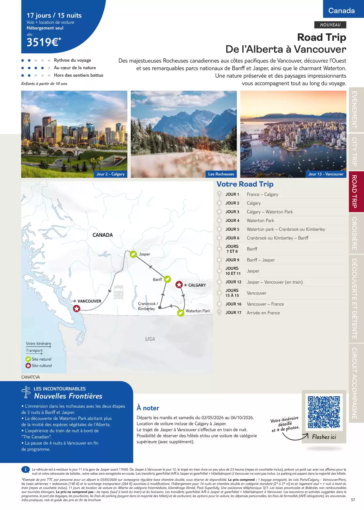 Catalogue Nouvelles Frontières Collection 2026, page 00059